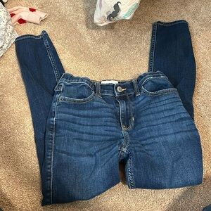 Abercrombie kids girls Jean leggings size 11/12 regular